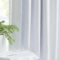 Sive Pinch Pleated Soft Full Blackout Curtains Prozor Duga termalna tkana puna soba zatamnjenje spavaće