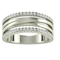 Araiya Sterling Silver Diamond BAND prsten, veličina 6