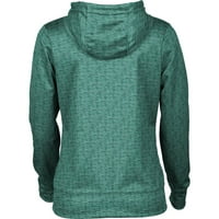Ženski zeleni Nichols College Bison alumni pulover hoodie