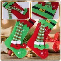 Božićne čarape Xmas Sock Candy poklon torba Božićno drvce Privjesak Xmas Snabdevanje