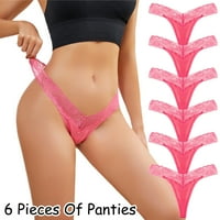 Ženski donji rublje Bikini Tracts Cracts za ženske gaćice Donje rublje Gaćice Bikini Solid Ženske gaćice