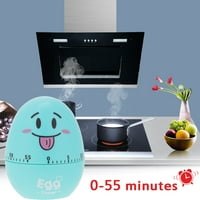 TEBRU Timer za kuhanje, crtani tajmer, plastični crtani Cartoon Cute Egg Priručnički tajmer Kuhinjski
