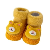 Slatka dječja podna tenisica Toddle obuća Zimske toddlere cipele meke dno unutarnje klizne topline cipele