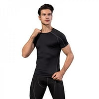 Nova modna ljetna muška majica Majica s kratkim rukavima Brza suha prozračna fitness majica MUŠKI TEE