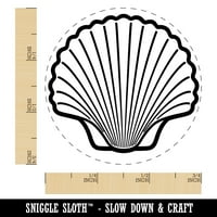 Škal na plaži Schallop Shell Shell Mark za Scrapbooking Crafting Stafring - mali