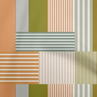 Onuone baršunaste tamne masline zelene tkanine Stripes DIY odjeću prekrivajući tkaninu za ispis tkanina širokog dvorišta