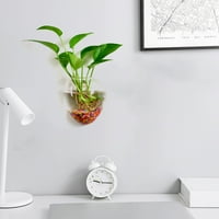 Hesoicy hidroponska vazna cvjetna voda kap kap u obliku srca Prozirni zidni viseći stakleni cvijet vaza
