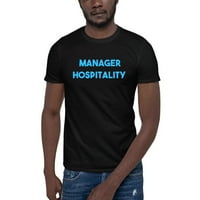 2xl Blue Manager Hospitality Chort rukava pamučna majica od strane nedefiniranih poklona
