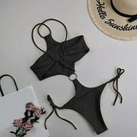 Žene kupaći kostim Jedan set Bikini SOLD Color plivajte kupaći kostimi