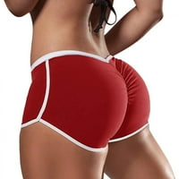 Ženske kratke hlače Scronch plijen teretane Yoga hlače s malim strukom Butt back Sports Teretana Atletskih