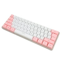 Mehanička tastatura, ključna linija za odvajanje tastature za ured bijele ružičaste