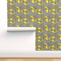 Uklonjiva pozadina 9ft 2ft - dječja životinja žuta ptica, sredini stoljet mod sive prilagođene pozadine