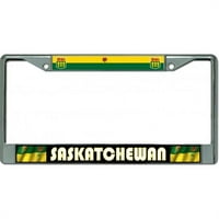 Glavni LPO in. Saskatchewan zastave hromirane tablice