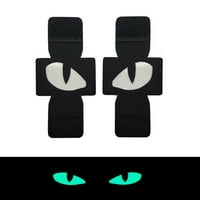 Xmarks Reflective sigurnosne naljepnice ljepljive reflektorske mačke oči naljepnice za kampovanje na otvorenom, avantura