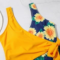 B91XZ kupaći kupaći kostim za žene Ženski kupaći kostim Slim suncokretove Boja podudaranje čipke Ležerne