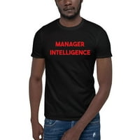 Crveni menadžer Obaveštajna majica kratkih rukava majica u nedefiniranim poklonima