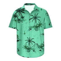 Košulje za muškarce Grafičke majice Mens Tank Top Beach Muška modna casual tipke Hawaii Ispis Isključivanje
