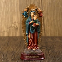 Djevica Mary Figurine religiozni ukras Katoličke statua ukras za dom