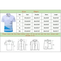 CasualAllovemen's Casual Solid Collect Reses Lad kratki rukav majica Polo majica polo majice za muškarce