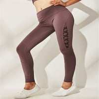 Ženske joge hlače Visoka stručna fitnes teretana