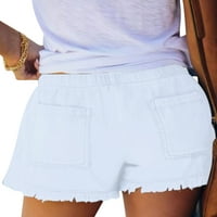 Voguele Women Mini pantne vunene kratke hlače Loungewer Ljeto Plažni kratke hlače Yoga traper traperice