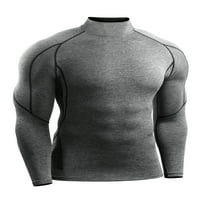 Paille muškarci pune boje casual vrhovi Slim Fit svakodnevna bluza za habanje Turtleneck Workout Basic