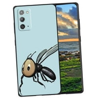 Kompatibilan je sa Samsung Galaxy Note 5G futrolom telefona, Bugs-Insects - Kućište za muškarce, fleksibilan