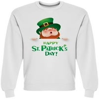 St Patrick Day Leprechaun Doodle Dukserice Muškarci -Mage by Shutterstock, muški medij