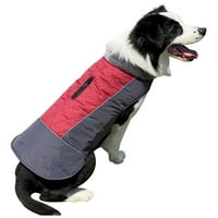 Mekana udobna odjeća za kućne ljubimce Reflektivni vodootporni kaput za kućne ljubimce Zimski toplinski kaput za mali srednjeg velikog psa dvostrano nosio je toplo u zimu