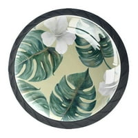 Vodenicolor palmi listova za kuhinjske ormariće ormarište ormara za ormarište vuče ručke ručke na kolu kućni dekor