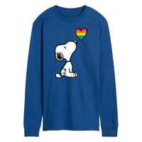 Kikiriki - Snoopy Rainbow Heart - majica s dugim rukavima
