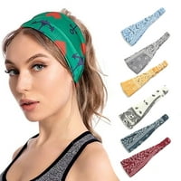 Wrea Women Yoga Trake za glavu Priključak Neklizajući višenamjenski dodaci za kosu čvor Podesive kose za kosu