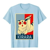 Jhpkjinuyasha Retro Art Kirara Fantasy Premium Pamuk Muški vrhovi Tees Jednostavni stil T majice Preppy