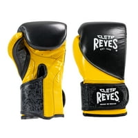Cleto Reyes visoke precizne rukavice sa zatvaračem sa kukom i petljom za trening i teške vreće za probijanje za muškarce i žene, a, kickboxing, Muay Thai, OZ, crno žuti