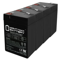6V 4.5Ah SLA zamjenska baterija za lagane alarme B200- - Pakovanje