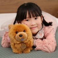 9.8 '' Simulacija Chow Plišanička igračka slatka pasa lutka Dog Lutka Dječji poklon Djevojka Birthday