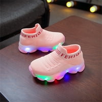 Djeca djevojačke dječake Boimes Mesh LED svjetlosne čarape Sportske ručke cipele