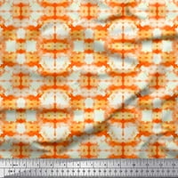 Soimoi svilena tkanina Geometrijska kravata tiskano tiskano tkanine široko