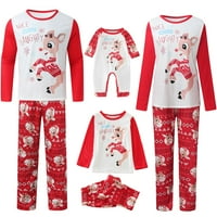 Coopserbil pidžamas djevojke božićne pidžame svečane faves dječake pidžama organski pamučni božićni