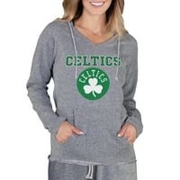 Ženski pojmovi Sport Sivi Boston Celtics Mainstream Terry s kapuljačom