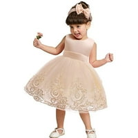 Haljina za djevojčice za djecu, djevojčice za bebe djevojke čipka haljina Toddler Party Bowknot Tutu