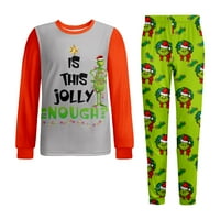 Grinch Božićne pidžame za obitelj, je li ovo veselo dovoljno podudaranje porodičnih pidžama
