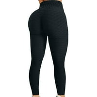 Ženske joge visokog struka tema za trčanje vježbi visoko hlače yoga mjehuriće struk dizanje fitnesa ženske joge hlače