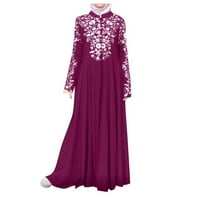 Luiyenes Maxi haljine za žene etničko stil Ženska ležerna haljina