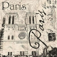 Notre Dame Poster Print by Jace Grey