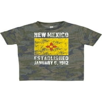 Inktastic osnovan 6. januara, nova Meksiko zastava poklon malih malih majica ili majica mališana
