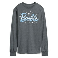 Barbie - ledeni logo - zima - muške majice dugih rukava