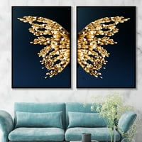 MyBeauty Butterfly Modern Platno slikarstvo Dekorativna slika Početna Poster Zidno umjetničko dekor