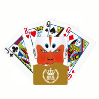 Peking operna glava šarena Quniyhhui Royal Flush Poker igračka karta