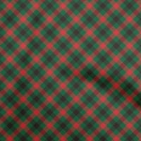Onuone pamuk poplin Twill crvena tkanina Provjera šivaći materijal za ispis tkanine sa dvorištem široko